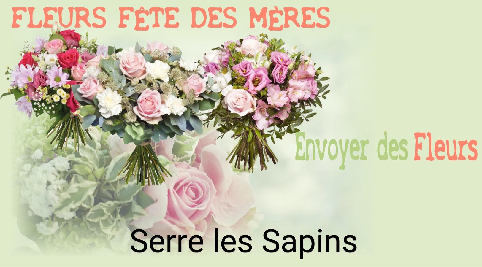 Bouquet de Fête des Mères livré à Serre-les-Sapins